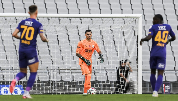 Galatasaray kalesini 4. kez gole kapattı