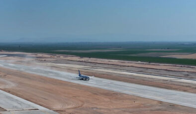Hatay Havalimanı’nda uçuşlar yeniden başladı