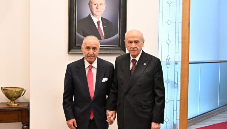 Hikmet Çetin’den Devlet Bahçeli’ye ziyaret