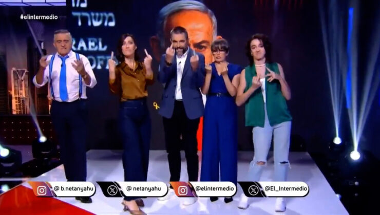 İspanya’da televizyon programında Netanyahu’ya hakaret