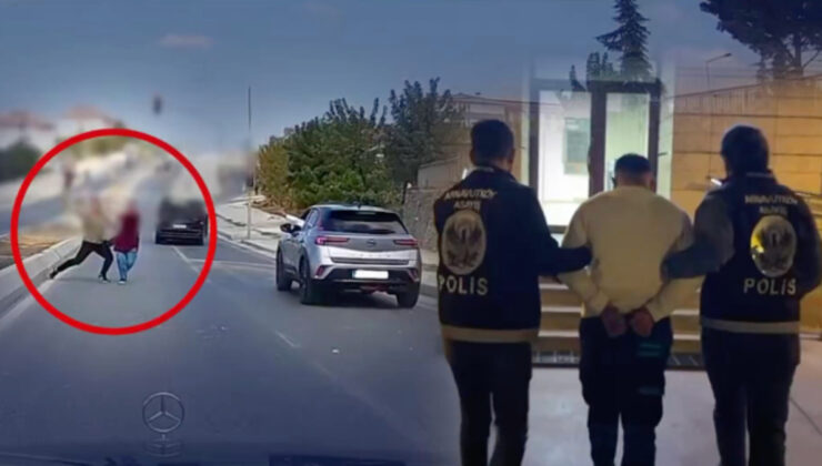 İstanbul’da tartıştığı sürücüye taşla saldıran şahıs yakalandı