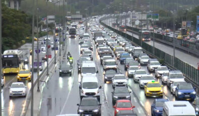İstanbul’da trafik yoğunluğu yüzde 81