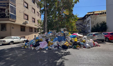İzmir Buca’da çöp dağları