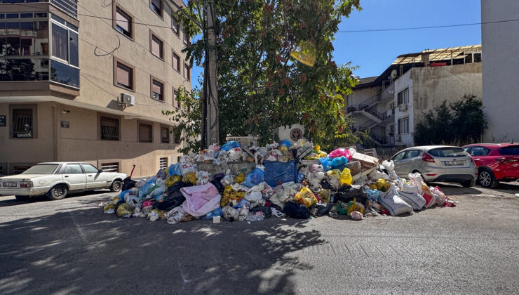 İzmir Buca’da çöp dağları