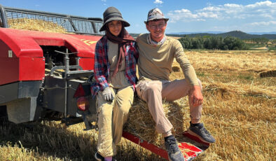 Kastamonu’da üniversite mezunu çift, köyde çiftçiliği seçti