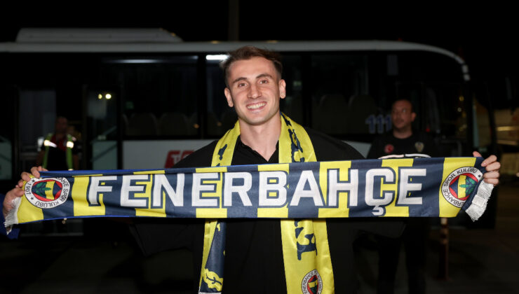 Kerem Aktürkoğlu, Fenerbahçe için İstanbul’a geldi