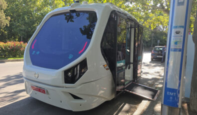 Madrid’de ilk sürücüsüz elektrikli otobüs denemesi