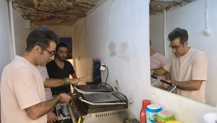 Mardin’de 3 metrekarelik dükkanla çocuklarını okuttu