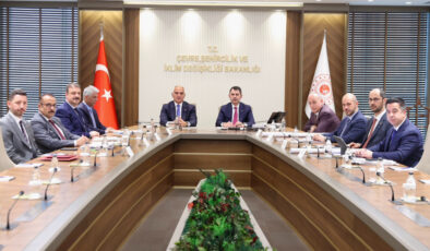 Murat Kurum ile Mehmet Nuri Ersoy bir araya geldi