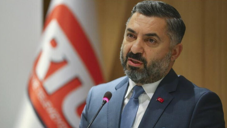 RTÜK Başkanı Şahin yayıncıları uyardı