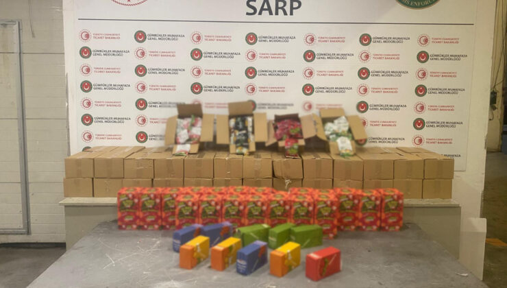 Sarp Gümrük Kapısı ve İstanbul’da 601 kilo uyuşturucu madde ele geçirildi
