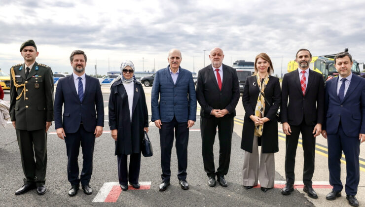 TBMM Başkanı Numan Kurtulmuş, Macaristan’a geldi