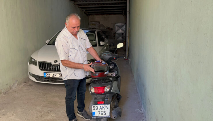 Tekirdağ’da emekli polis gelen cezayla şoke oldu