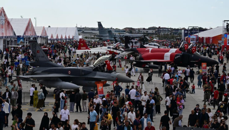 TEKNOFEST’i 1 milyon 32 bin kişi ziyaret etti