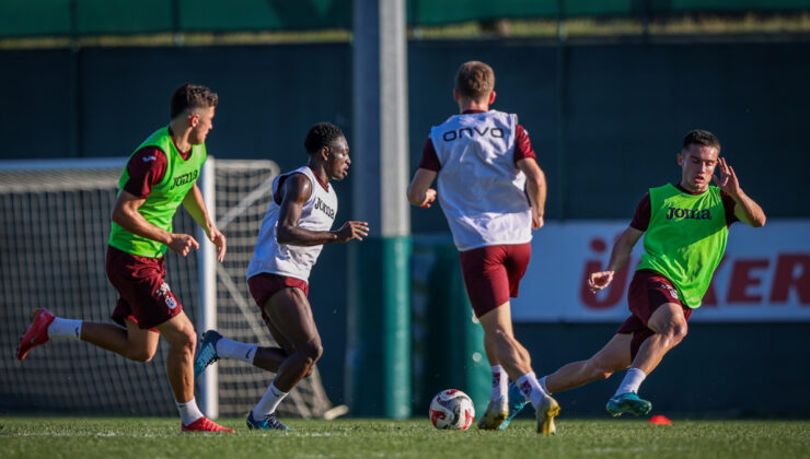Trabzonspor, Gaziantep FK maçının hazırlıklarına devam etti