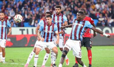Trabzonspor, sahasında Gaziantep FK ile yenişemedi