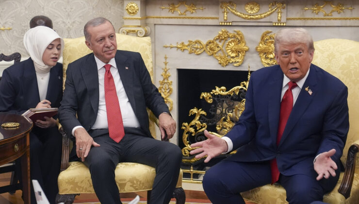 Trump, Beyaz Saray’da Erdoğan’ı öve öve bitiremedi