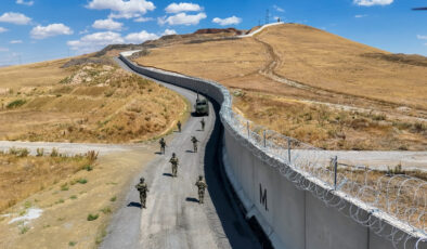 Van-İran Sınırında Güvenlik Duvarı Çalışmaları Hız Kesmiyor