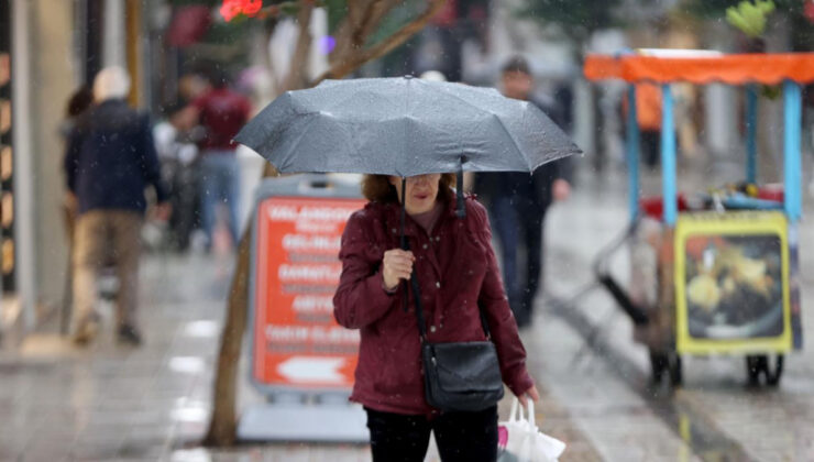 11 il için “sarı” uyarı: Kuvvetli yağışa dikkat