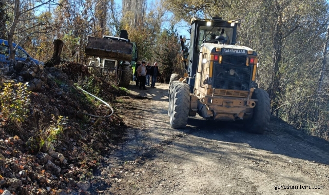 Çamoluk Yol Çalışma