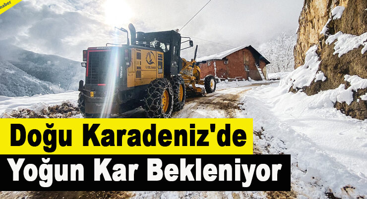 Doğu Karadeniz’e Meteorolojik Uyarı: Kuvvetli Yağış, Sel ve Kar Bekleniyor