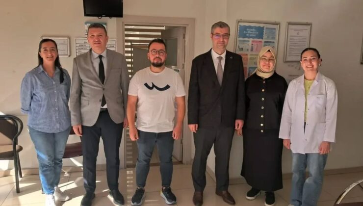 Müdür Aksoy, Halk Sağlığı Merkezlerinde İncelemelerde Bulundu