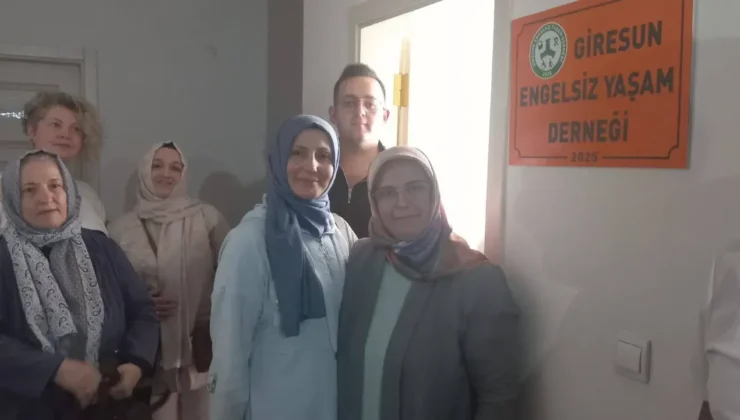 Rabia Akkuş Giresun Engelsiz Yaşam Derneği’nde Güven Tazeledi