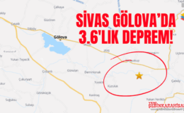 Sivas Gölova’da 3.6 Büyüklüğünde Deprem! Giresun’da Hissedildi