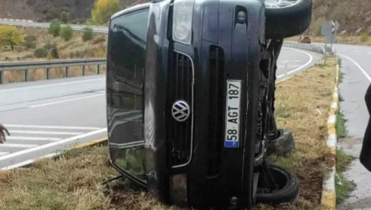 Sivas Koyulhisar’da Korkutan Kaza