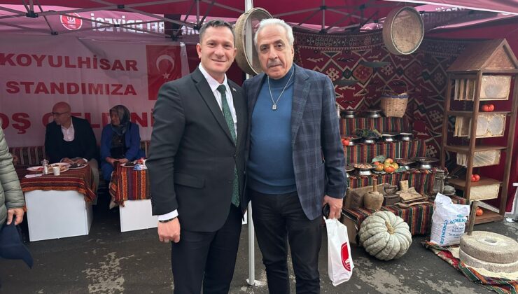 Koyulhisar Standında Ünlü İsimler: Başkan Karakullukcu’dan Teşekkür