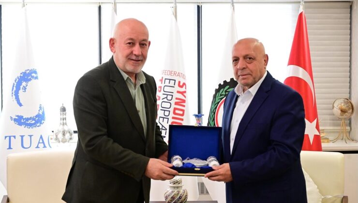 HAK-İŞ Genel Başkanı Mahmut Arslan’dan Önemli Görüşme