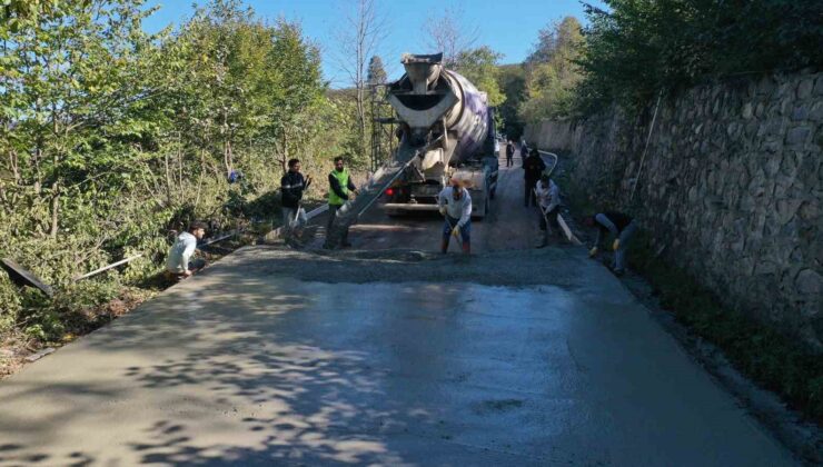 Ordu Büyükşehir Belediyesi’nden Kırsala Ulaşım Seferberliği