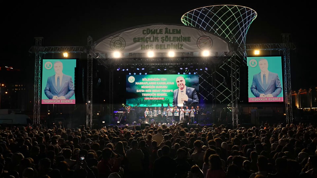  Rize Gençlik Festivali Sedat Peker