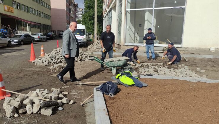 Şebinkarahisar Merkezinde Ulaşım İyileştirme Hamlesi