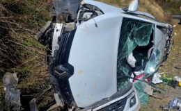 Pazar Dönüşü Kaza: Tamdere’de Otomobil Devrildi, 1 Yaralı