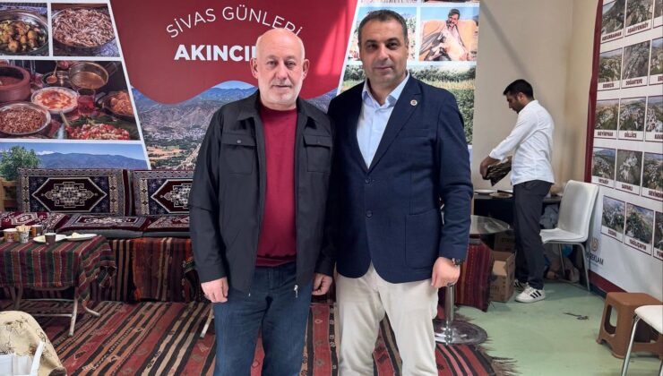 Şebinkarahisar Belediye Başkanı’ndan Sivas Tanıtım Günleri’ne Ziyaret