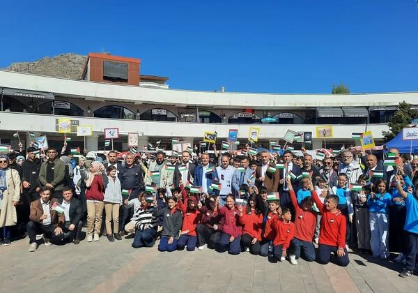 Şebinkarahisar’dan Gazze’ye Güçlü Destek Yürüyüşü