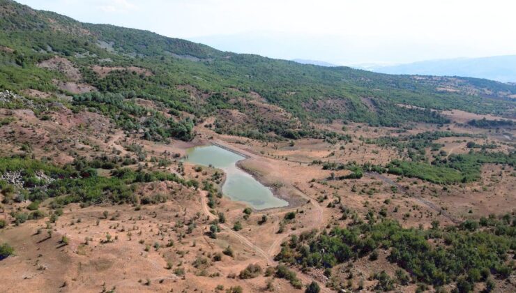 Şebinkarahisar Tarımına Can Suyu: Ekecek Köyü’ne Dev Sulama Havuzu