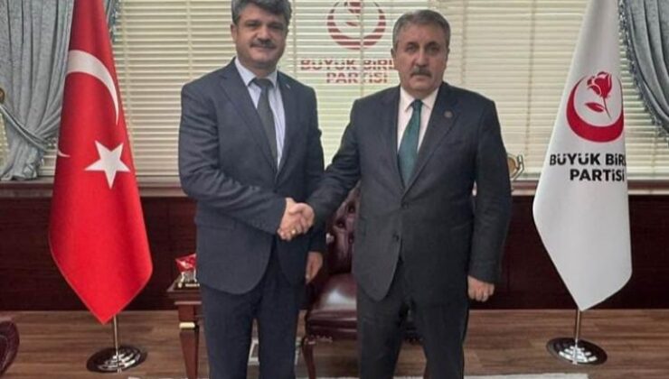 BBP Genel Başkanı Mustafa Destici’ye Anlamlı Ziyaret