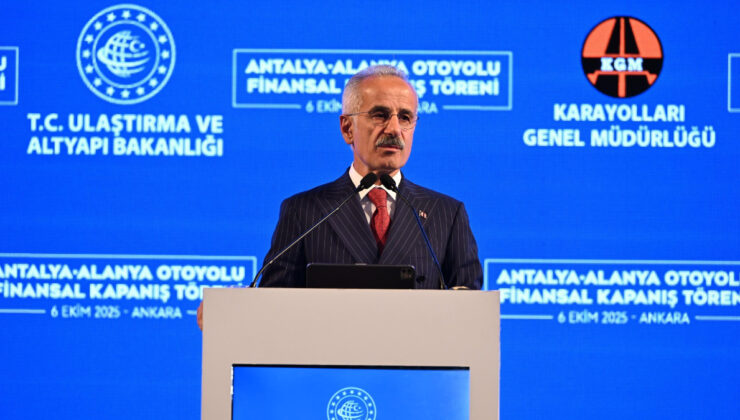Abdulkadir Uraloğlu duyurdu: Antalya-Alanya Otoyolu’na 1.7 milyar euro kaynak sağlanacak