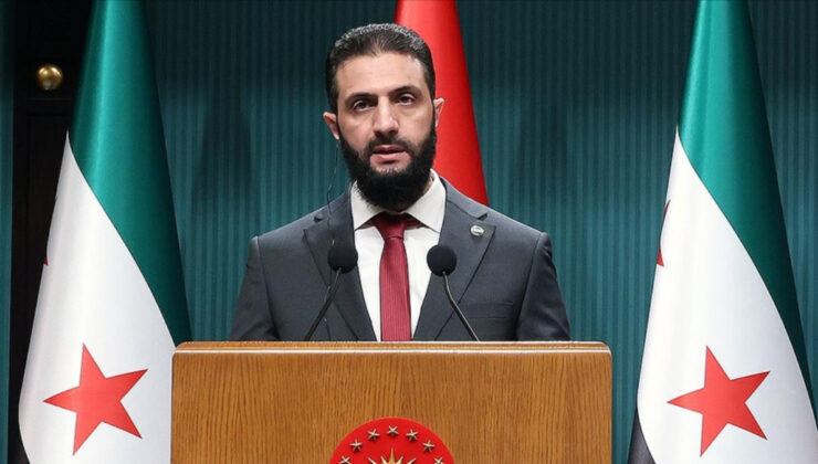 Ahmed Şara: Tüm Suriyeliler ülkelerini yeniden inşa etmeli