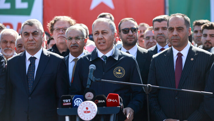 Ali Yerlikaya: İyilik Gemisi 900 ton gıda ile Gazze için yola çıkıyor
