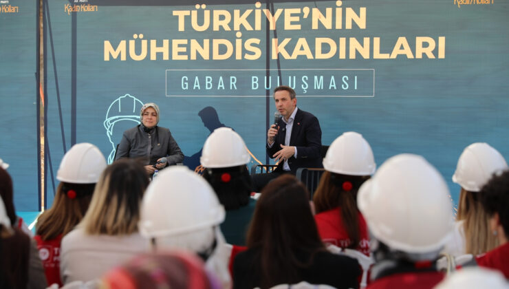 Alparslan Bayraktar, “Türkiye’nin Mühendis Kadınları Gabar Buluşması” söyleşisine katıldı