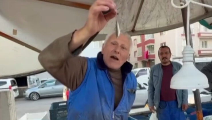 Ankara’da bir esnafın akılalmaz satış yöntemi: Balıkları çiğ çiğ yedi