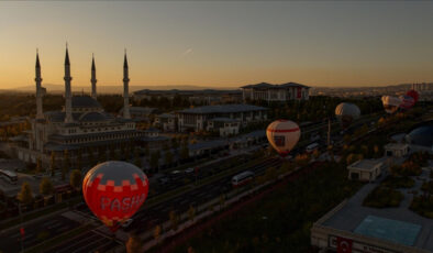 Beştepe’de 29 Ekim’e özel sıcak hava balonu etkinliği düzenlendi