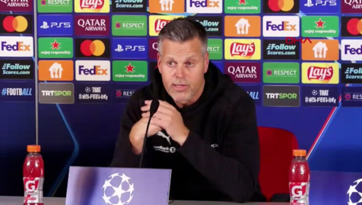 Bodo/Glimt Teknik Direktörü Kjetil Knutsen: Bu kadar gürültülü stadyuma alışkın değiliz