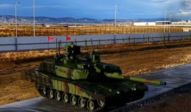 Çelik kale ALTAY Tankı’ndan gövde gösterisi