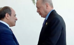 Cumhurbaşkanı Erdoğan Mısır’da: Sisi ile bir araya geldi