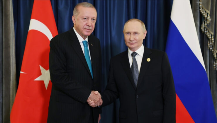 Cumhurbaşkanı Erdoğan, Putin ile görüştü