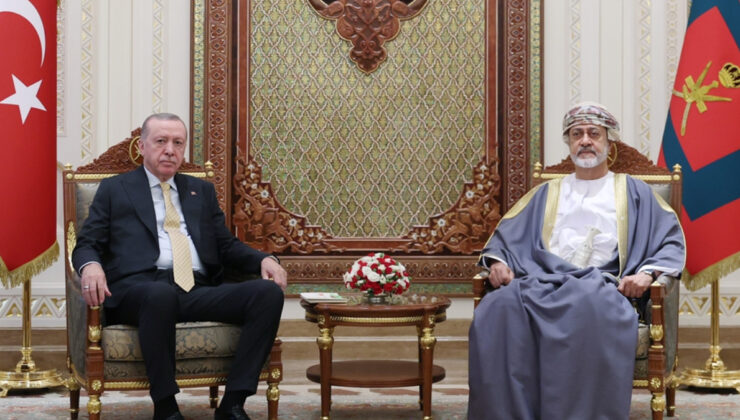 Cumhurbaşkanı Erdoğan, Umman Sultanı Heysem bin Tarık ile görüştü